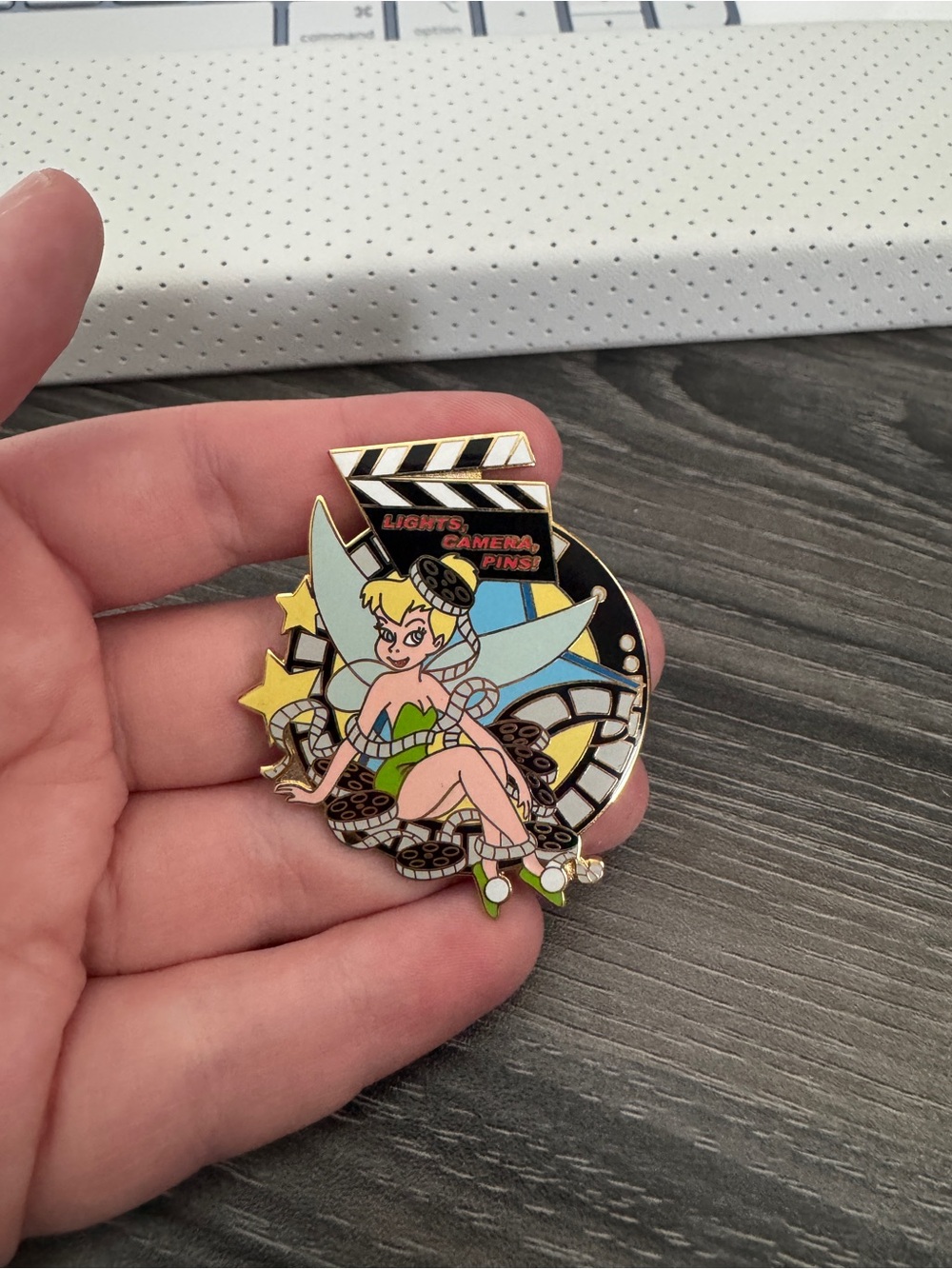 Lights Camera Pins Tinkerbell Disney Pin LE400